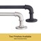 Kenney Mfg Kenney Adler 5/8" Indoor/Outdoor Rust-Resistant Wrap Around Curtain Rod, 48-84", Brushed Nickel KN90021 - alternate 7